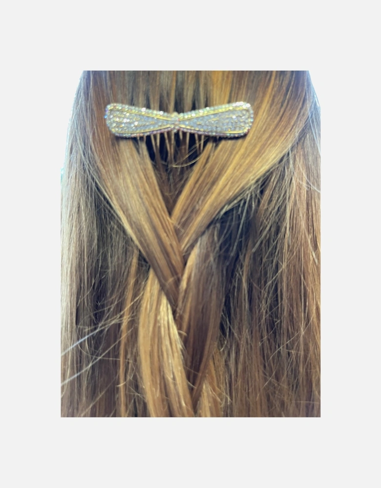 Lola Limited Gold -Tone Crystal Hair Slider