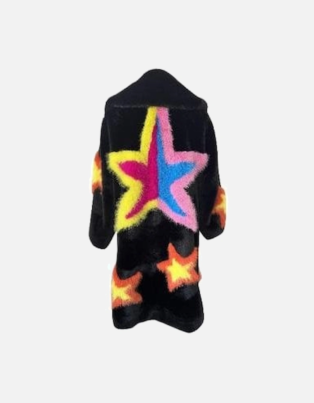 Hand Made Bamboo Lyocell Faux Fur Star Coat