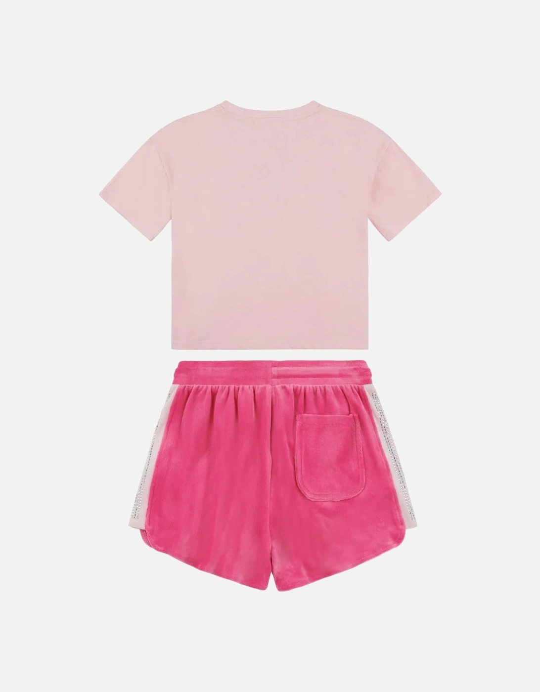 PINK SHORTS SET