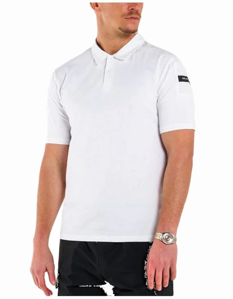 Bee Inspired Hanley Polo Shirt White