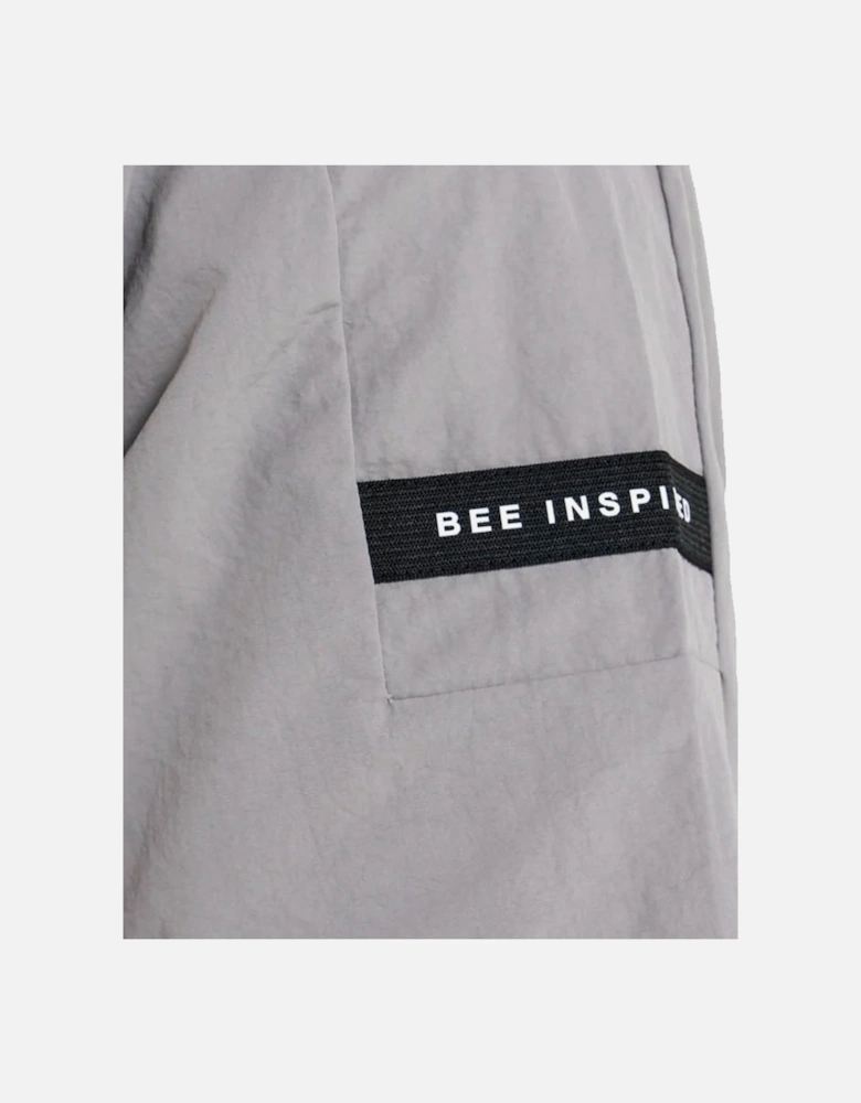 Bee Inspired Hanley Overshirt Light Grey