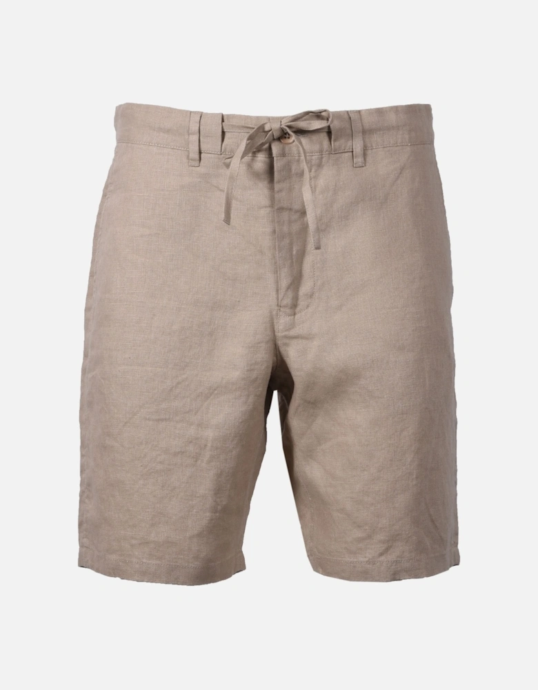 Relaxed Linen Ds Shorts Dry Sand