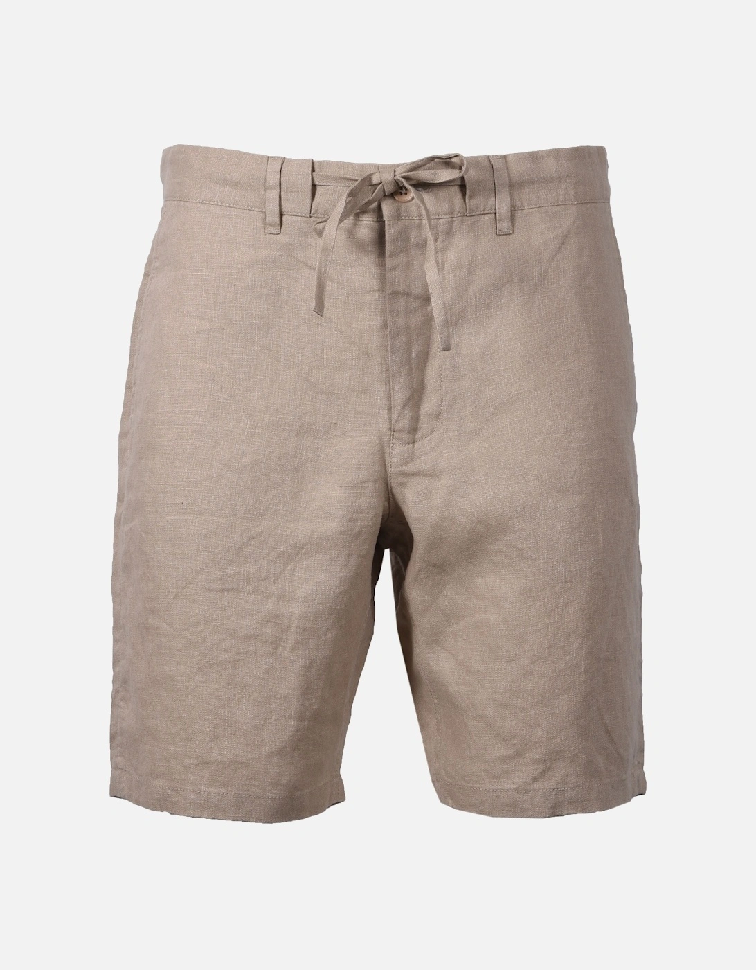 Relaxed Linen Ds Shorts Dry Sand, 5 of 4