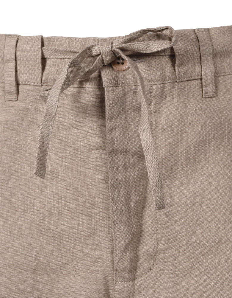 Relaxed Linen Ds Shorts Dry Sand