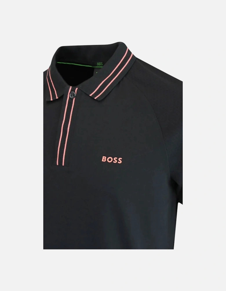 Boss Paule 2 Polo Shirt Black