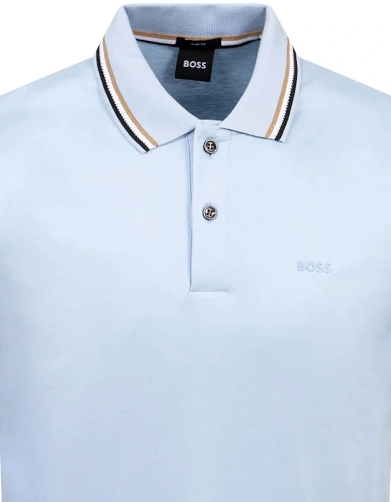 Boss Penrose 38 Polo Shirt Light Pastel Blue