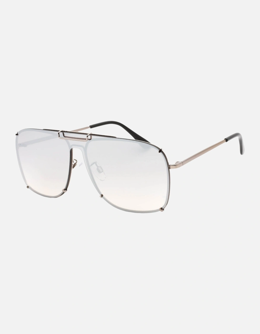 GF0240 14C Shiny Light Ruthenium Sunglasses