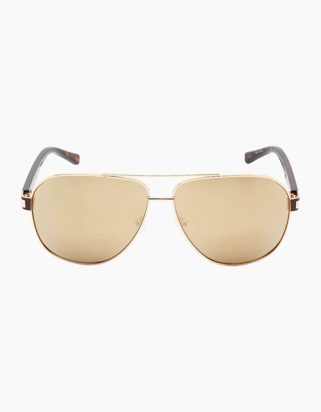 Men's Guess Gf0247 32G Gold Sunglasses - Size: ONE size