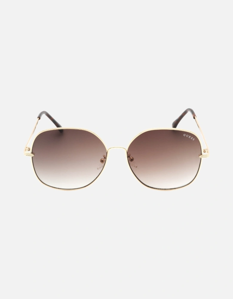 GF0385 32F Gold Sunglasses