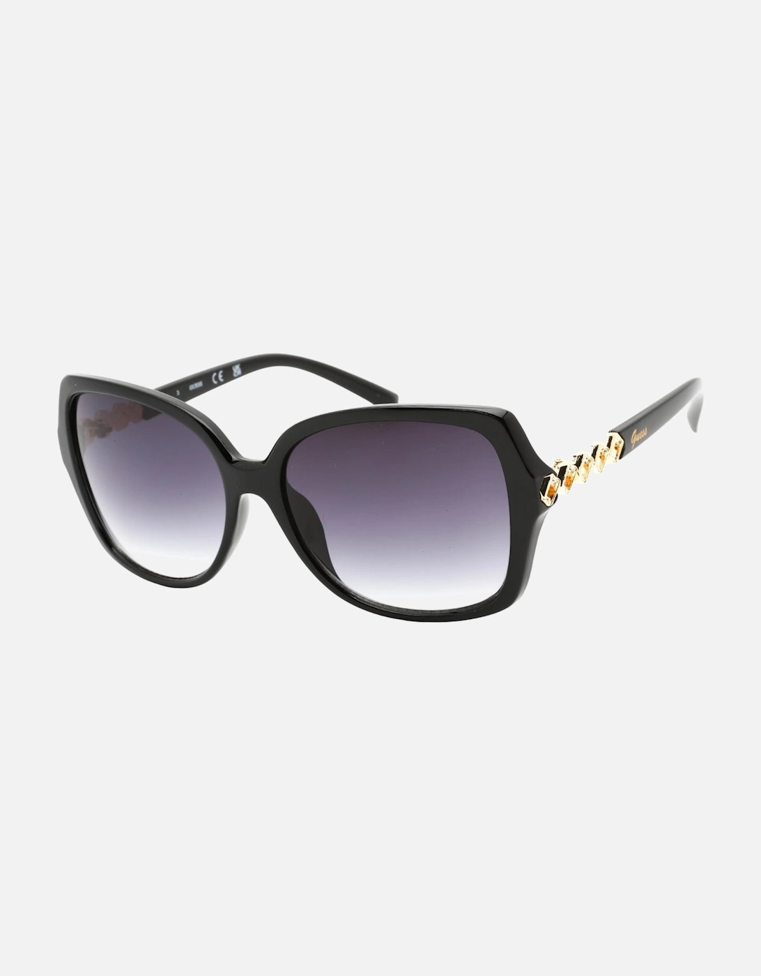 GF0413 01B Black Sunglasses