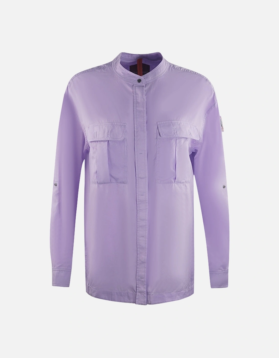 Nevaeh Techno Violet Casual Shirt, 4 of 3