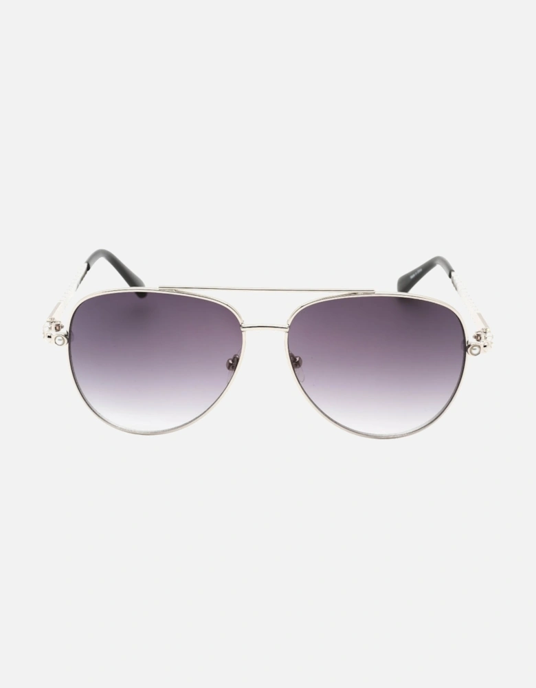 GF0356 10B Silver Sunglasses