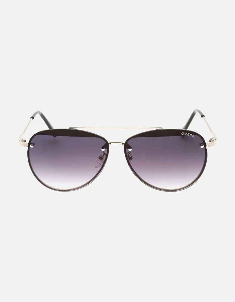GF0386 10B Silver Sunglasses
