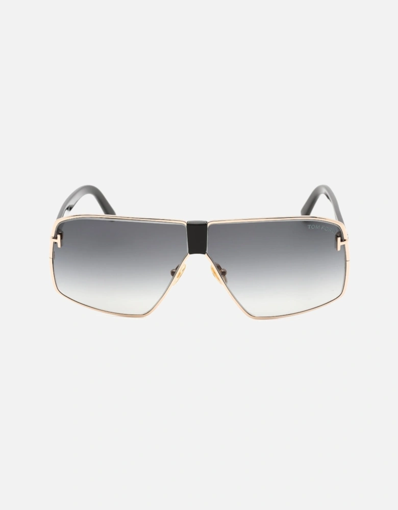 Reno Ft0911 28B Gold Sunglass