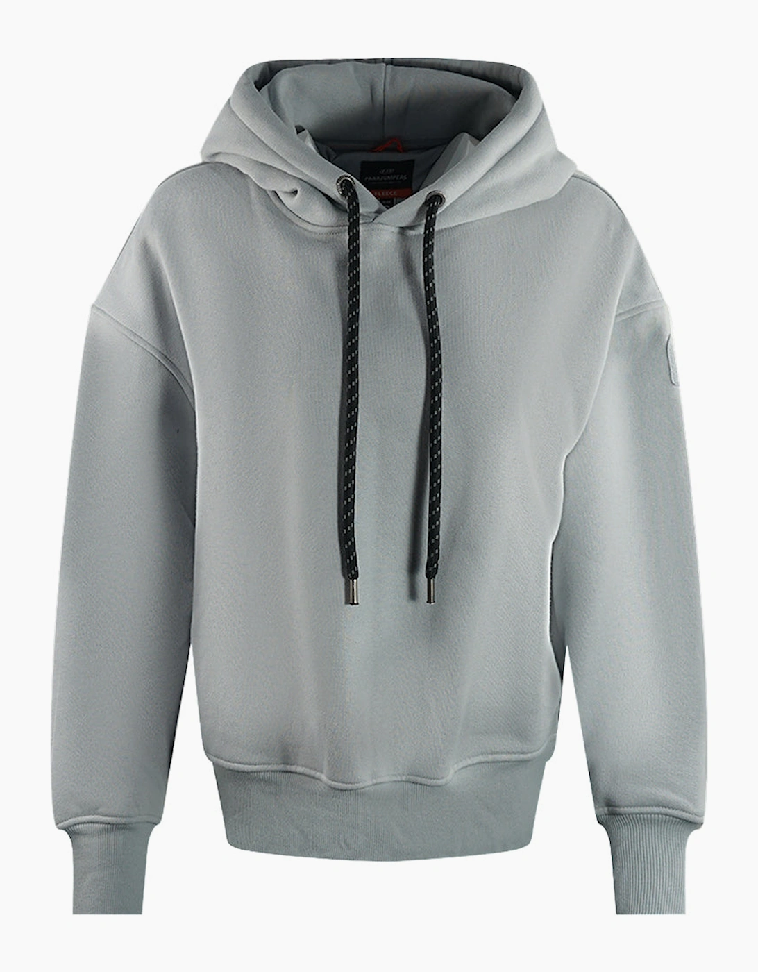 Women's Parajumpers Githa Plain Shark Grey Oversized Hoodie - Size: 10/8