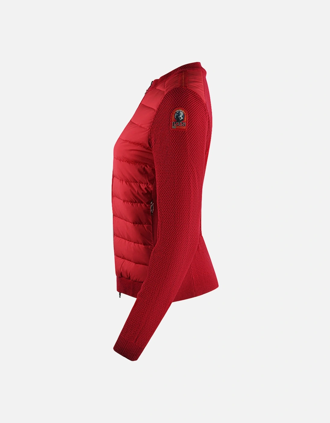 Theresa Unique Red Padded Down Jacket