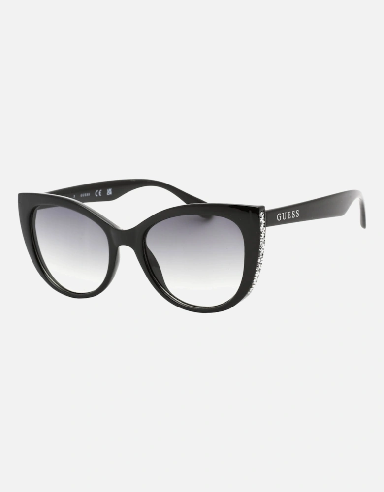 Diamanté Detail Black Sunglasses
