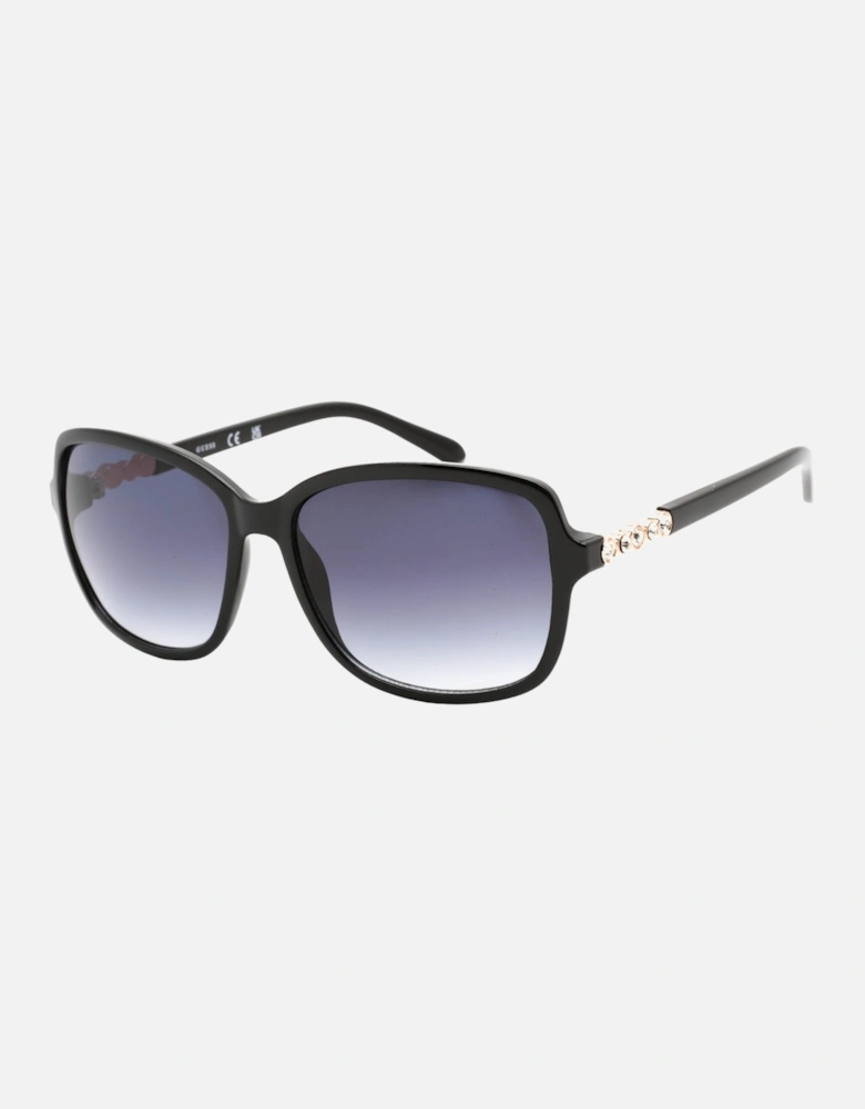 GF0393 01B Black Sunglasses