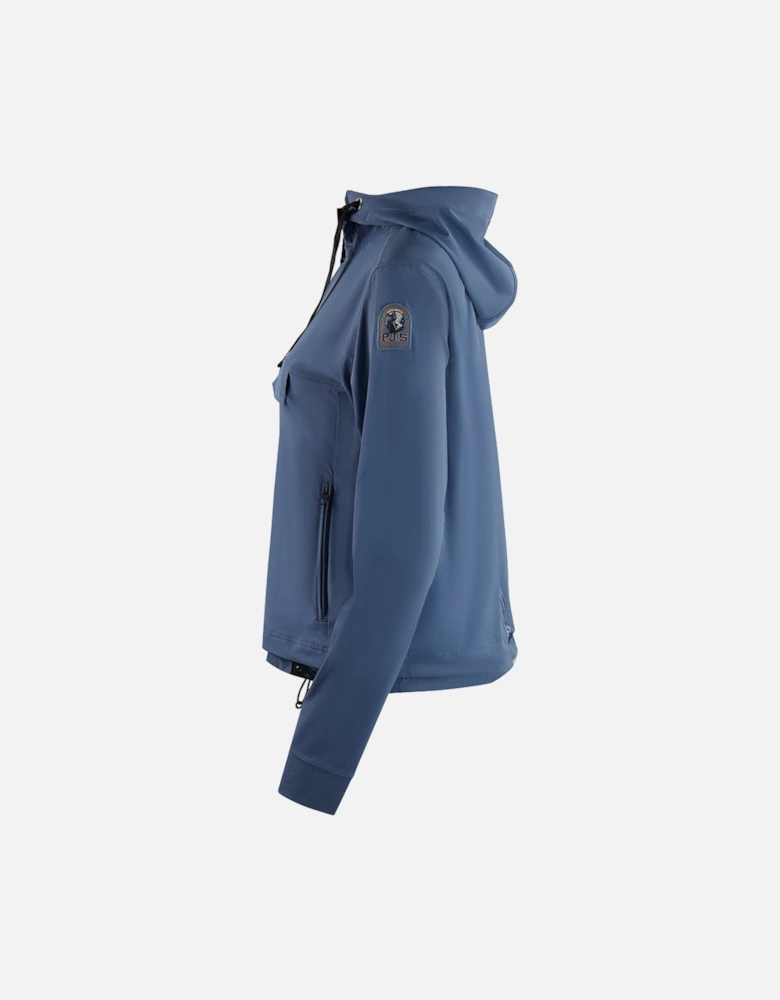 Hotaru Velvet Morning Blue Pull Over Thin Jacket