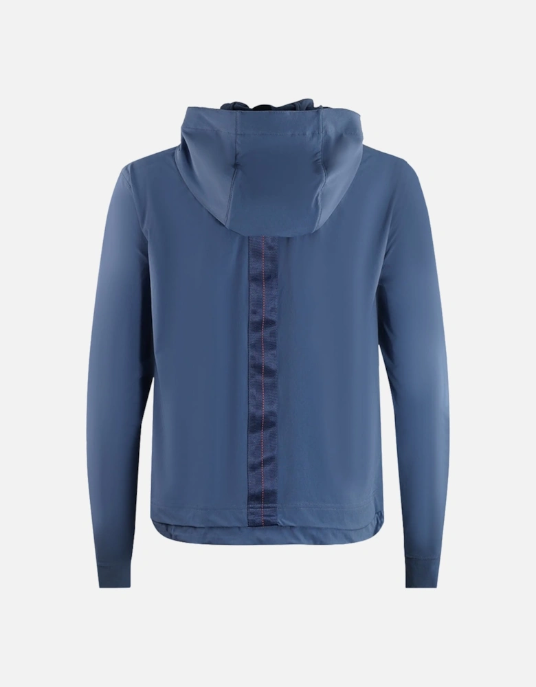 Hotaru Velvet Morning Blue Pull-Over Thin Jacket