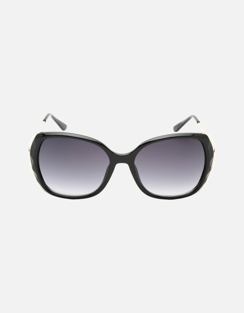 GF0396 01B Black Sunglasses