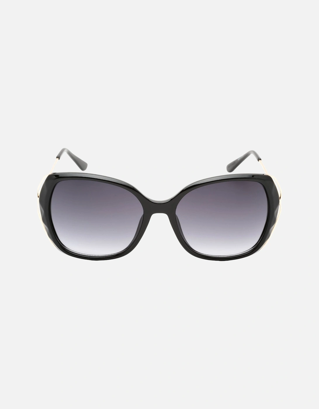 GF0396 01B Black Sunglasses, 3 of 2