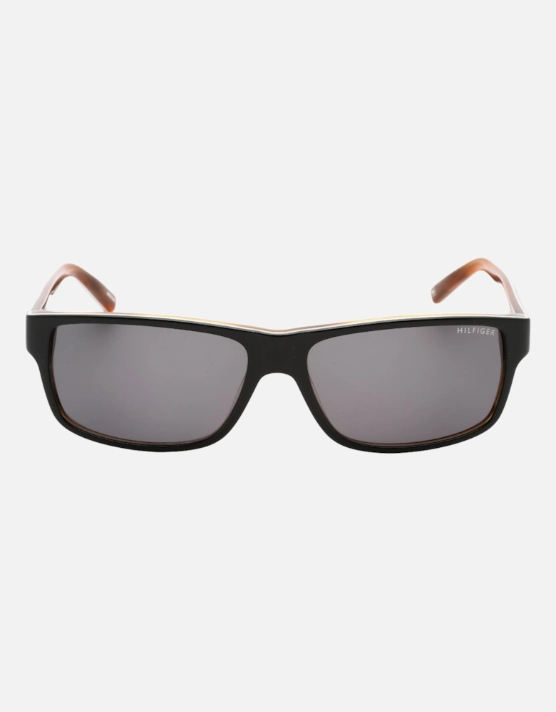 TH1042/N/S 0UNO Black Sunglasses