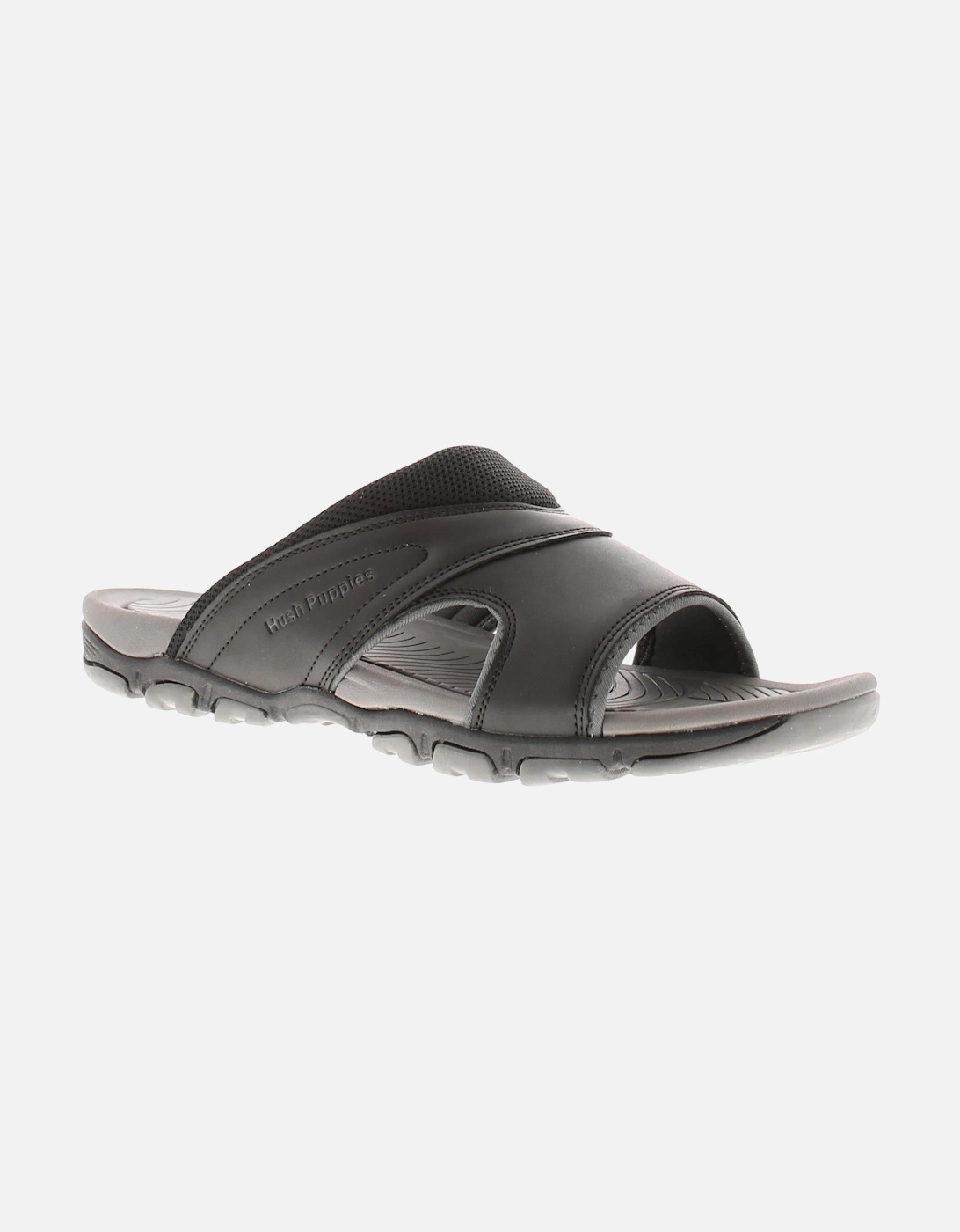 Mens Sandals Mules Comfortable Como black UK Size, 6 of 5