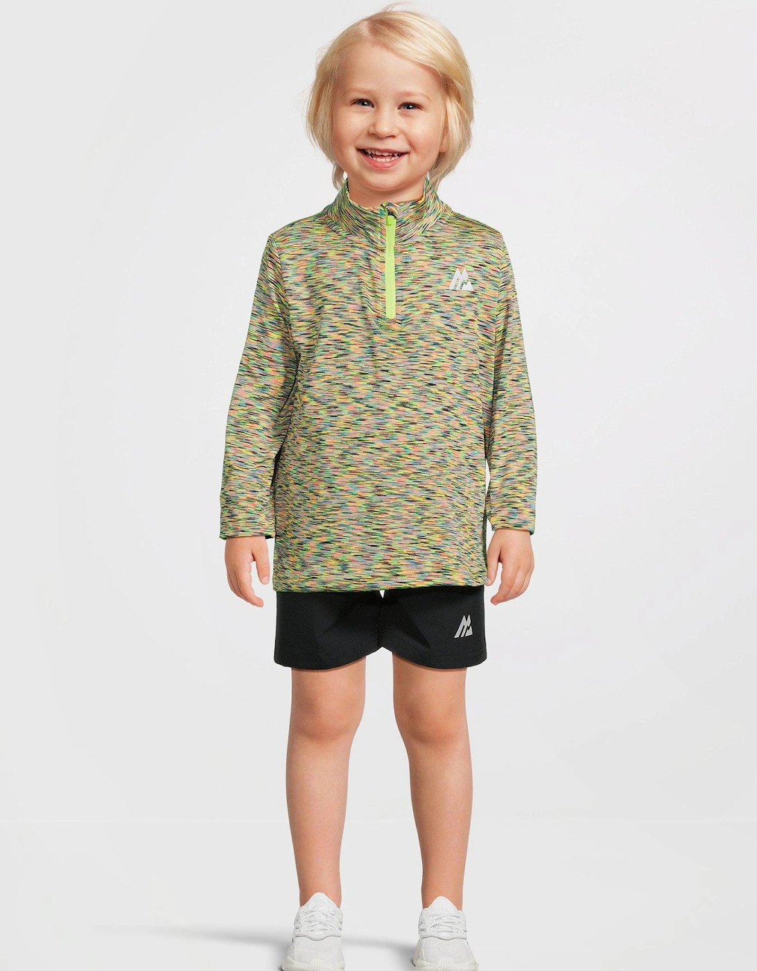 Infants Trail 1/4 Zip Top and Short Set - Multi, 5 of 4