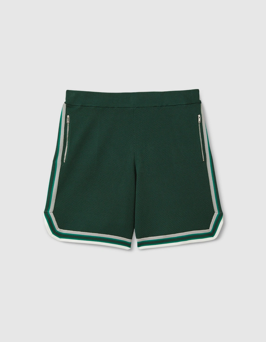 Knitted Elasticated Waist Shorts, 2 of 1