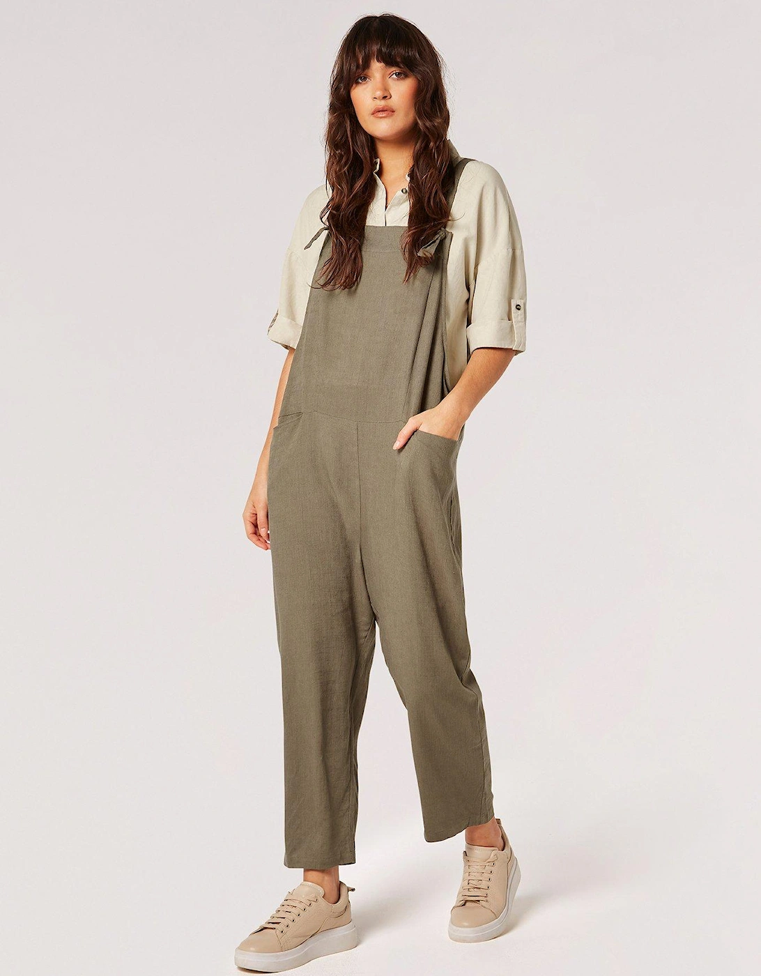 Linen Dungarees, 2 of 1