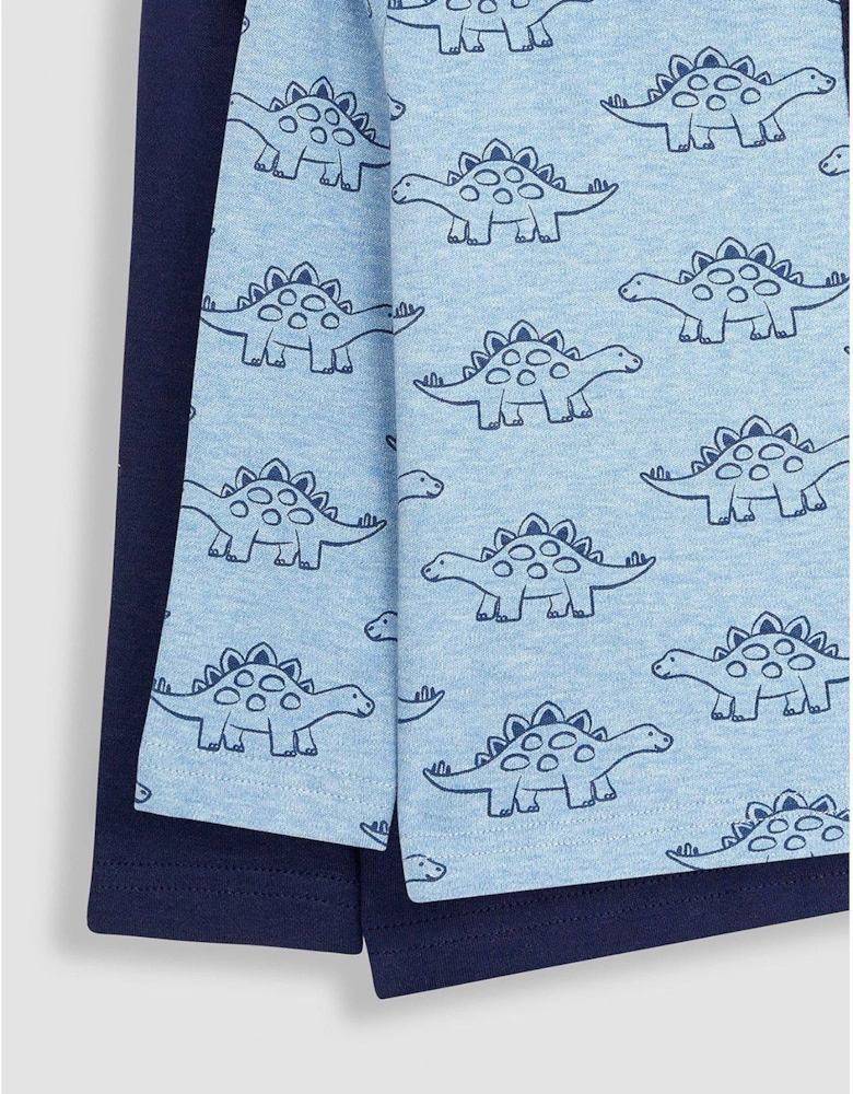 Boys 2-Pack Stegosaurus Tops - Blue