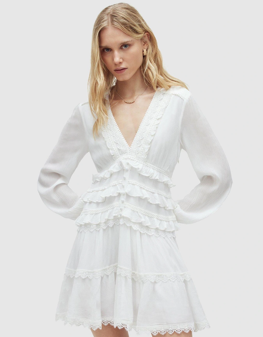 Zora Dress - White, 6 of 5