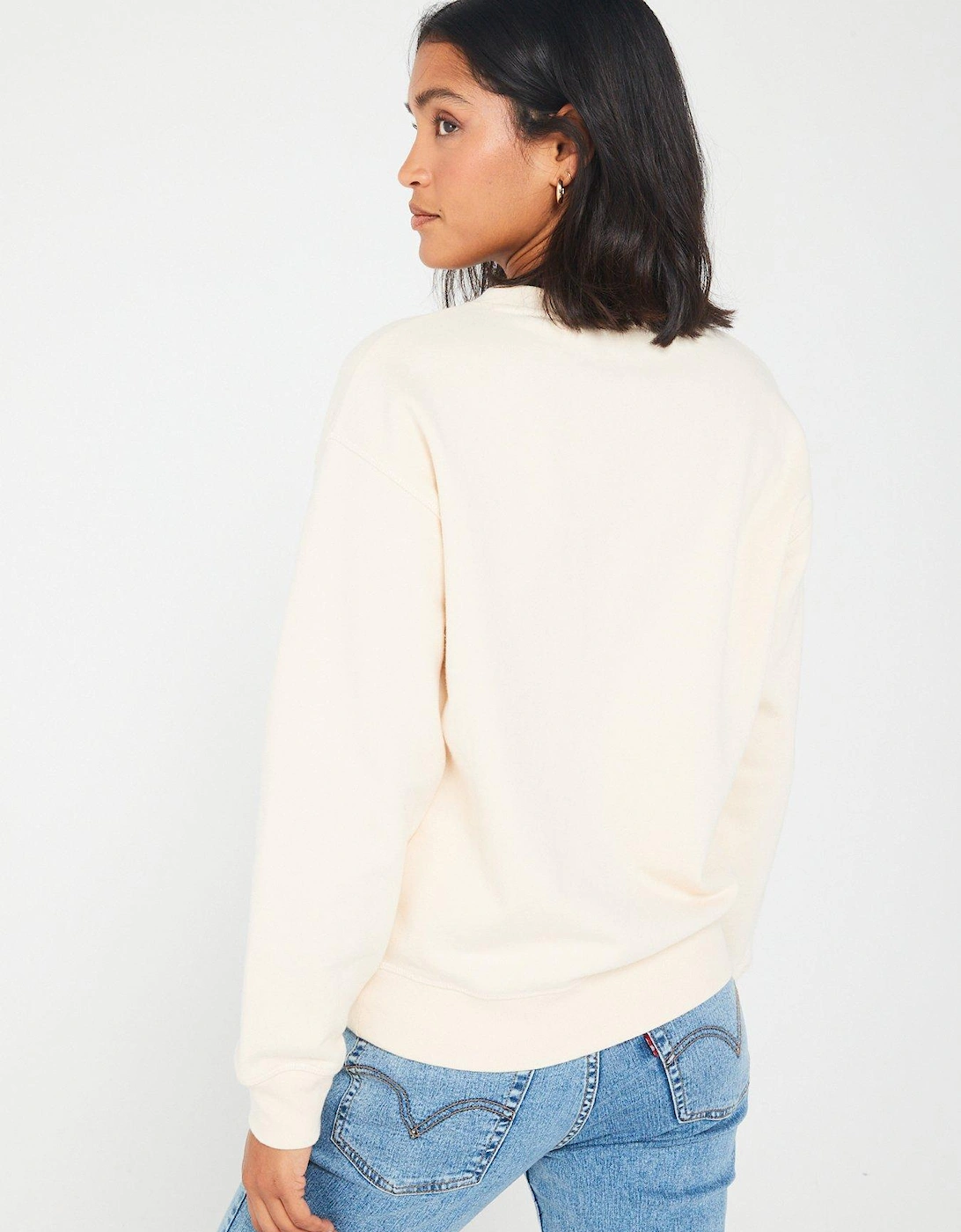 Standard Crew Neck Sweatshirt - Pearled Ivory