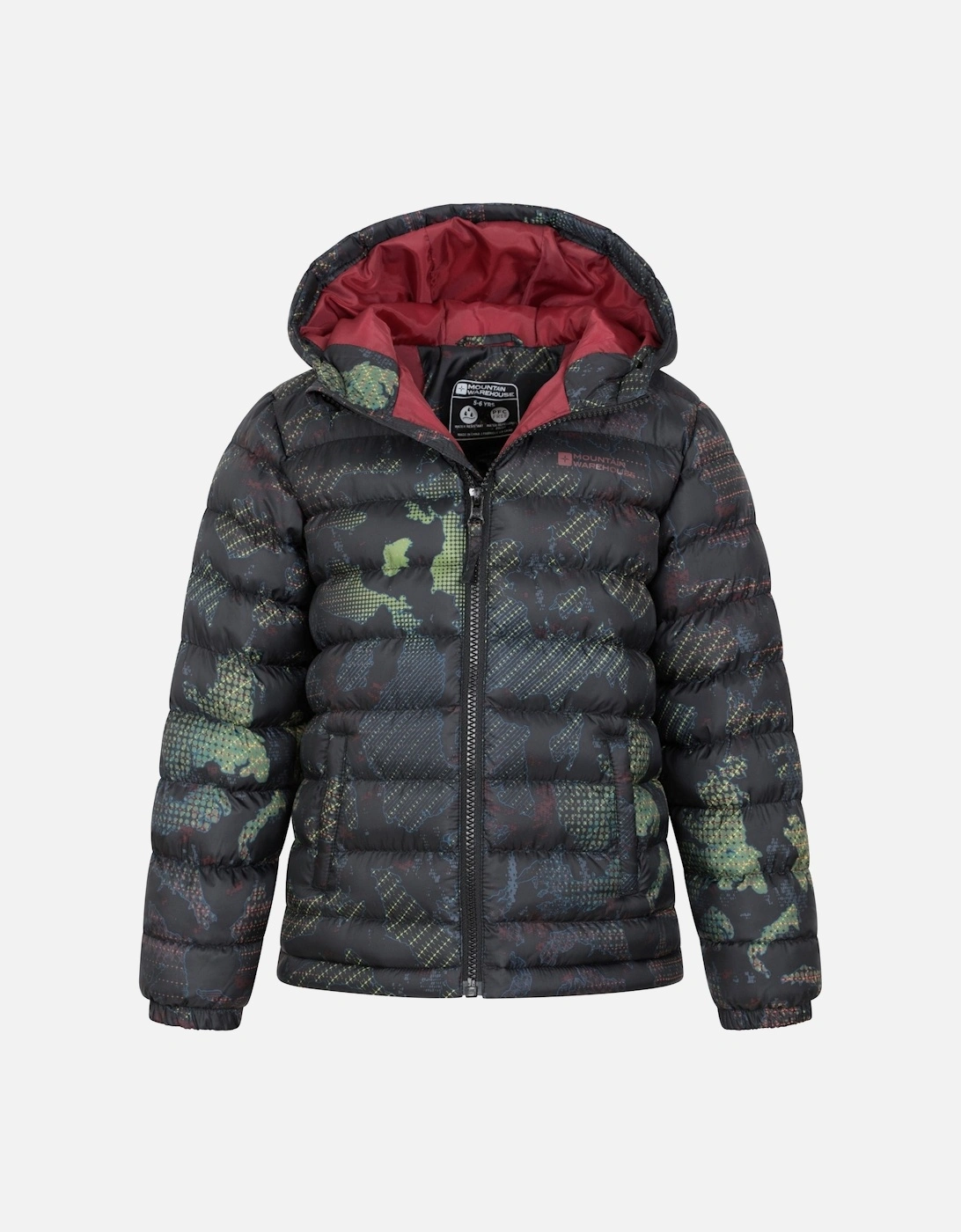 Childrens/Kids Seasons Patterned Padded Jacket