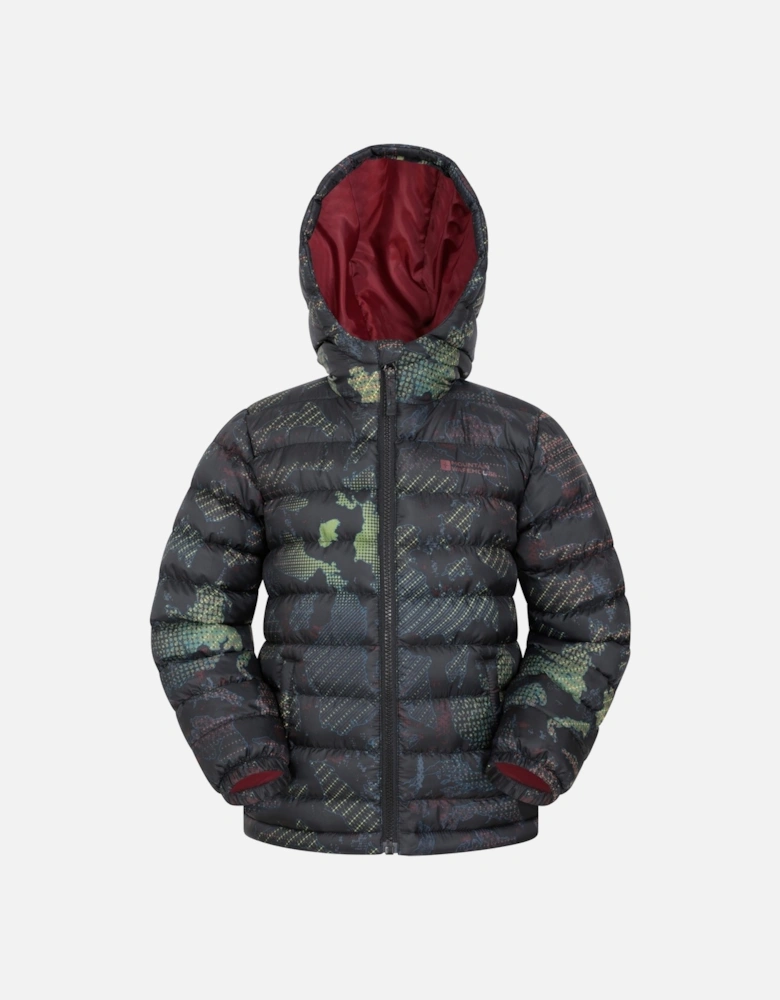 Childrens/Kids Seasons Patterned Padded Jacket