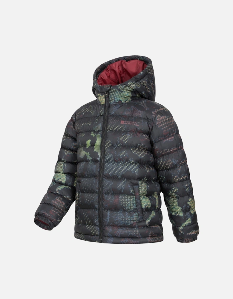 Childrens/Kids Seasons Patterned Padded Jacket