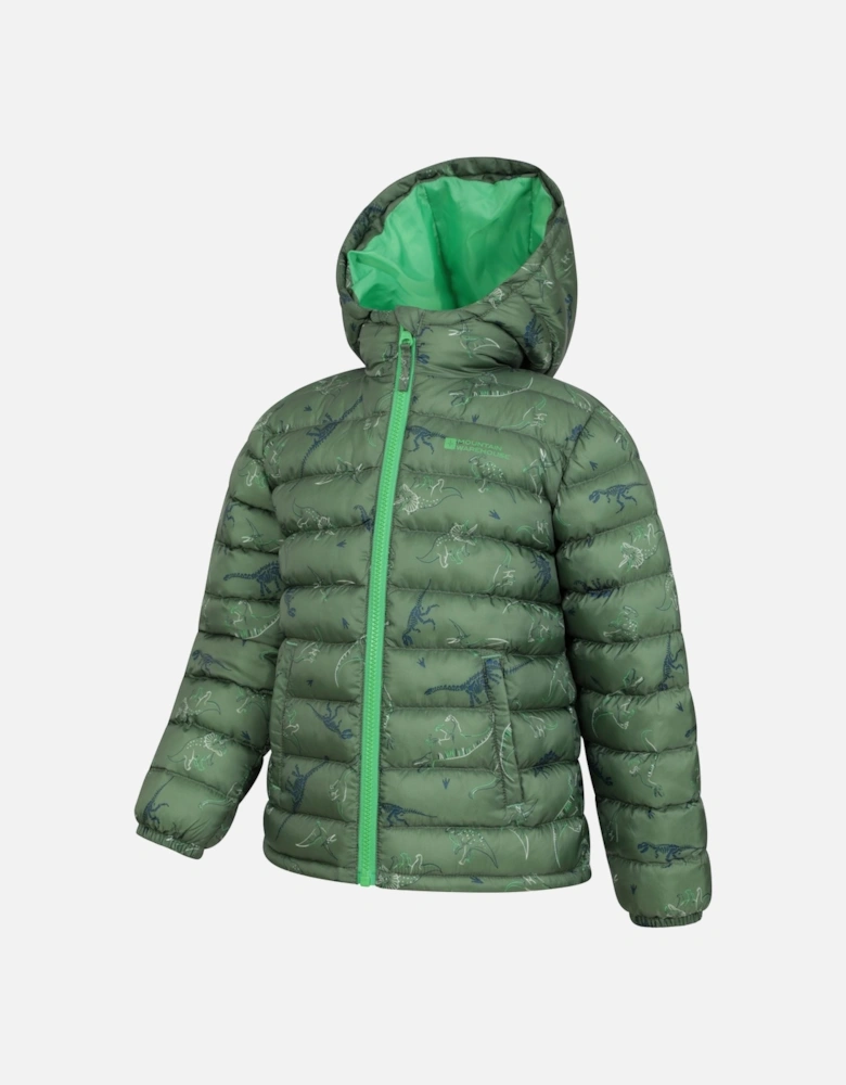 Childrens/Kids Seasons Dinosaur Padded Jacket