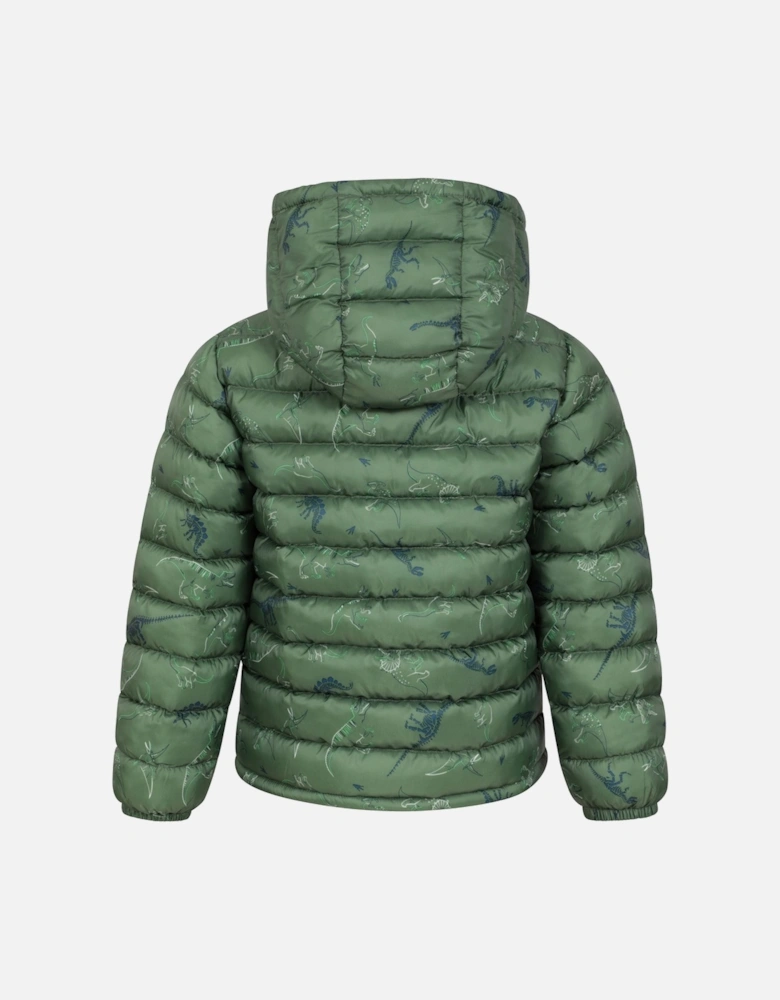 Childrens/Kids Seasons Dinosaur Padded Jacket