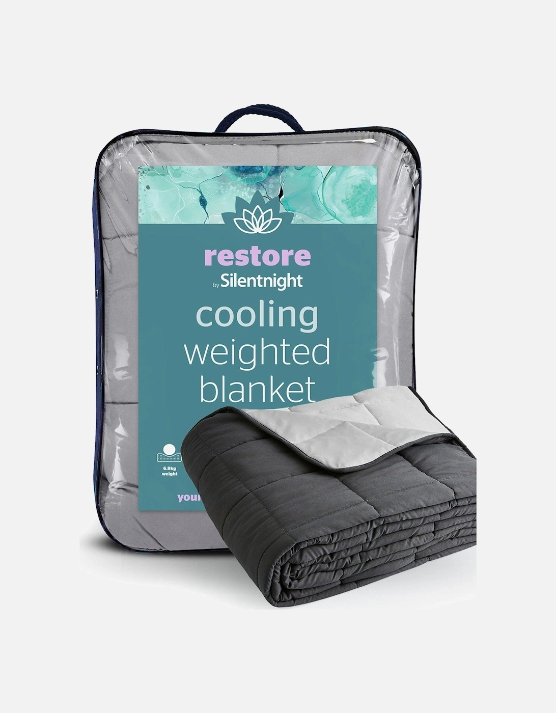 Restore Cooling Weighted Blanket – 6.8 kg, 2 of 1