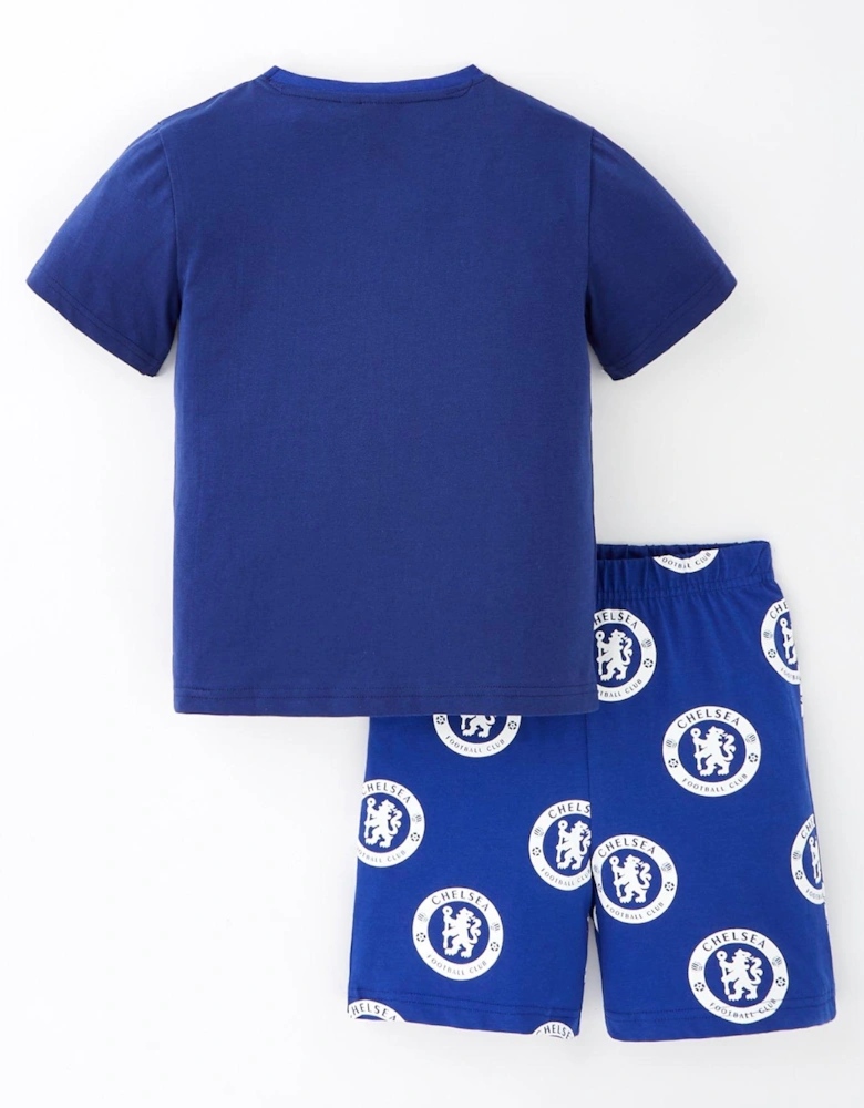 Fc Short Sleeve Pyjamas - Blue