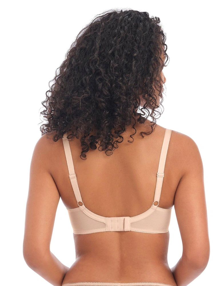 Padded Plunge Bra - Beige