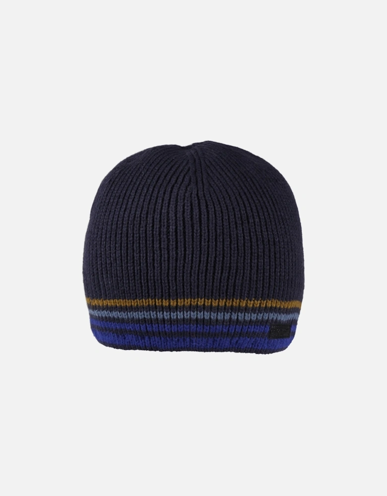 Mens Balton IV Striped Beanie