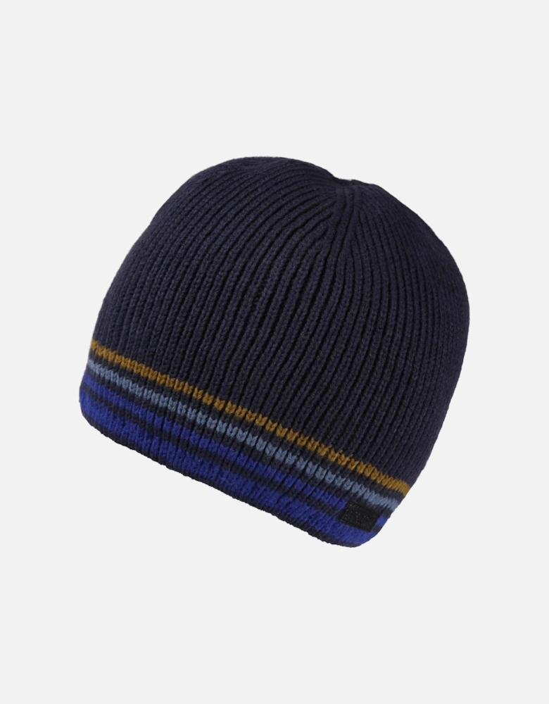 Mens Balton IV Striped Beanie