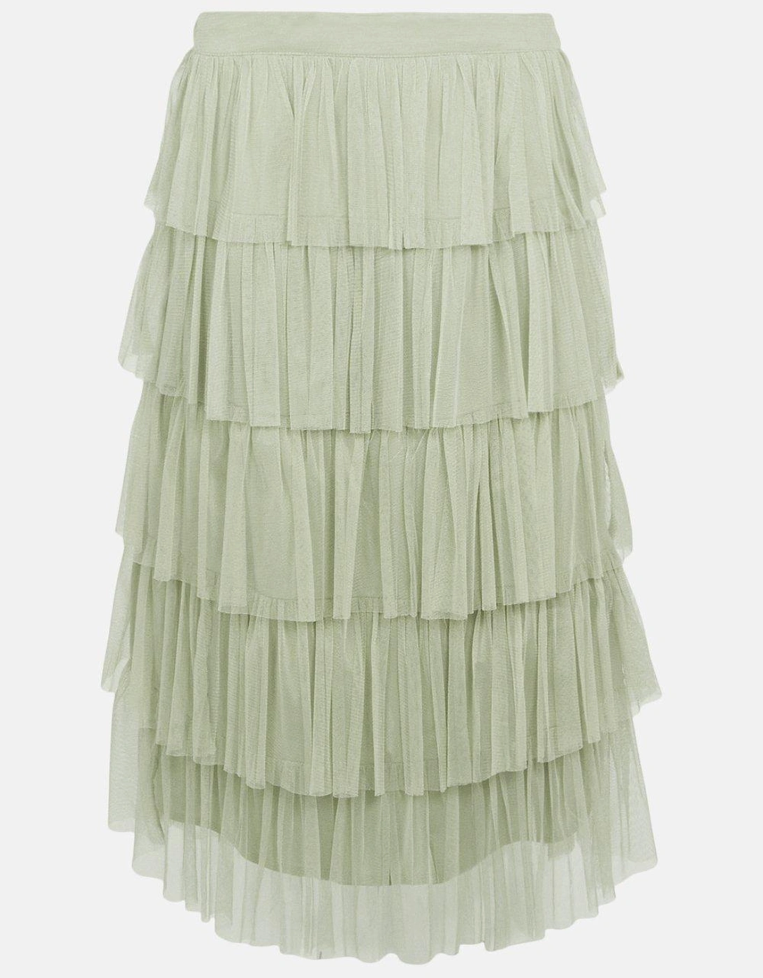 All Over Tiered Tulle Skirt