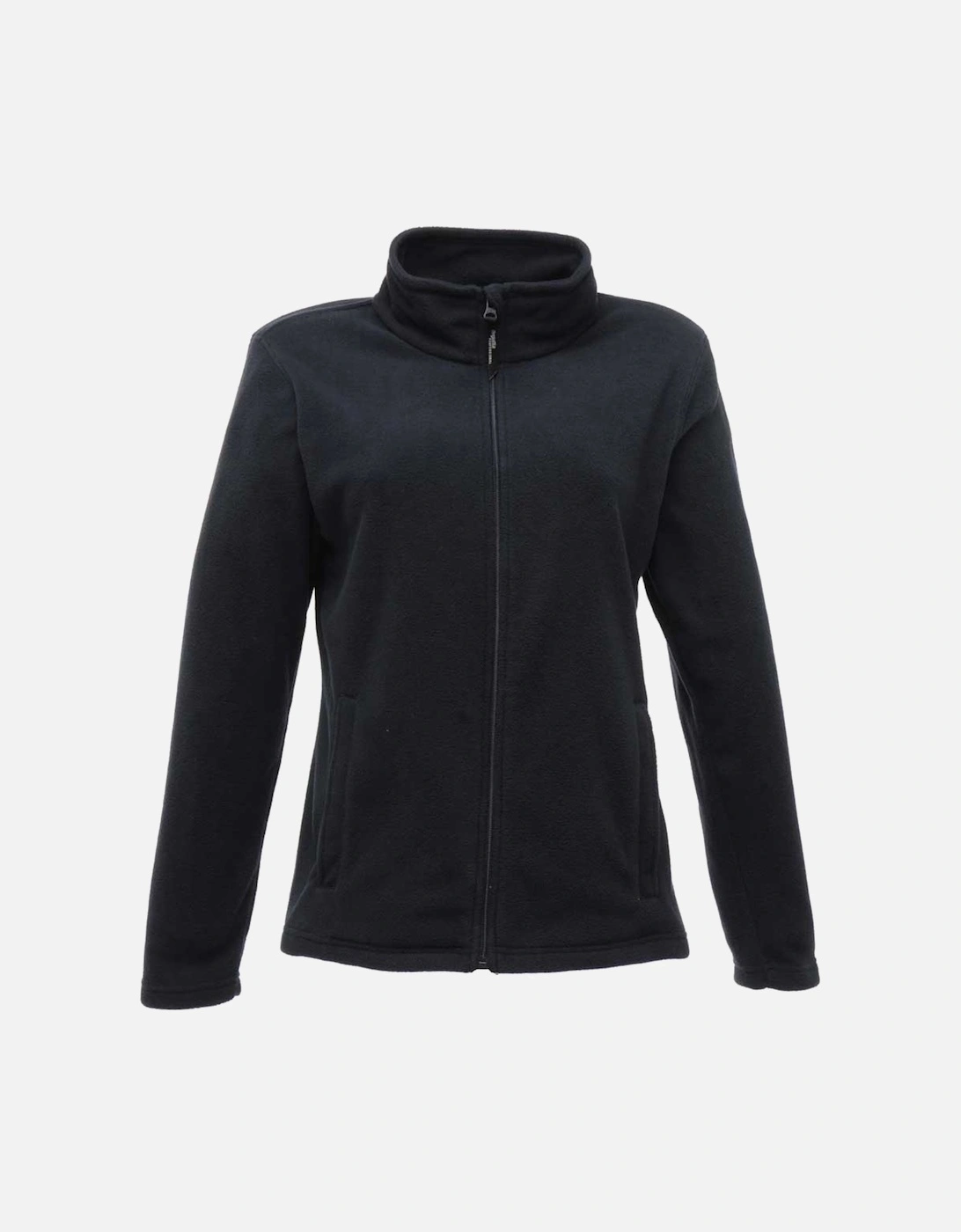 Ladies Micro Full Zip Fleece Jacket TRF565 Navy, 2 of 1