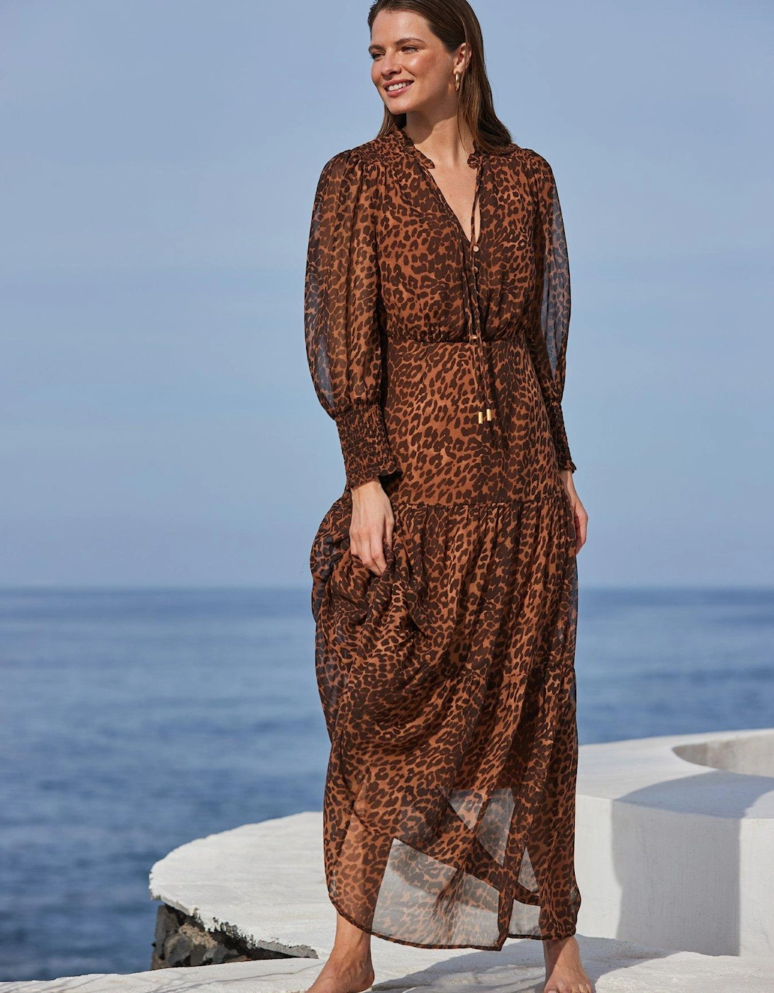 Leopard Maxi Dress