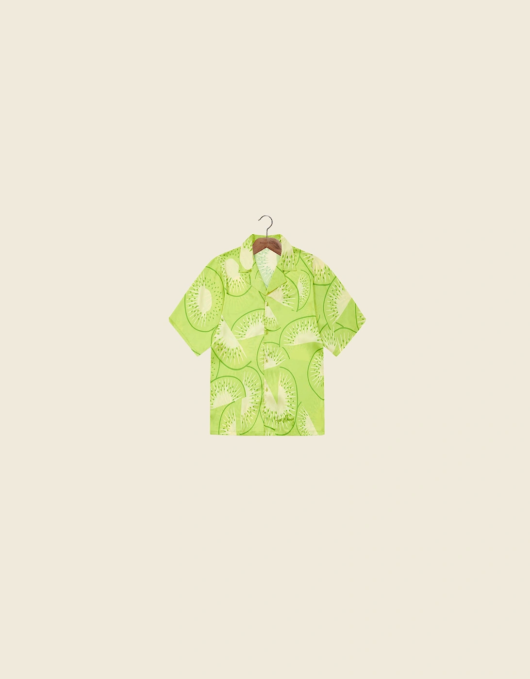 House Of Sunny Women's FALLING KIWIS SHIRT - Green - Size: 6
