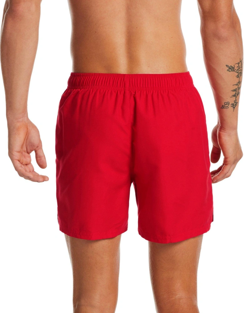 Men's Essential Lap Essentials 5inch Volley Short-red
