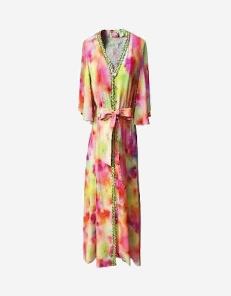 Bamboo Blend Floral Maxi Dress